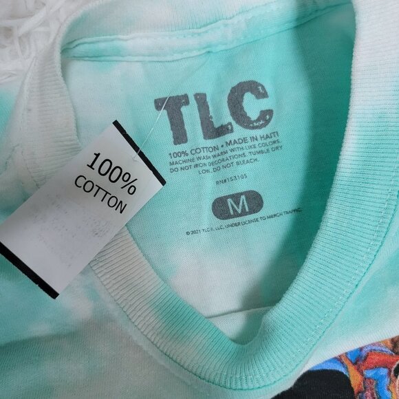 NWT TLC Tie Dye Rap Tee Shirt - Size Medium - Picture 8 of 9